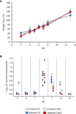 Kinetics of the Cellular and Transcriptomic Response to Eimeria maxima in Relatively Resistant and Susceptible Chicken Lines